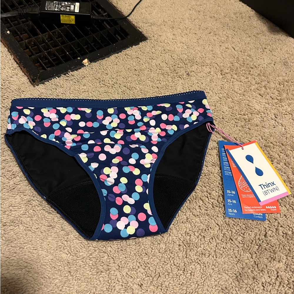 Nwt Thinx Period Underwear